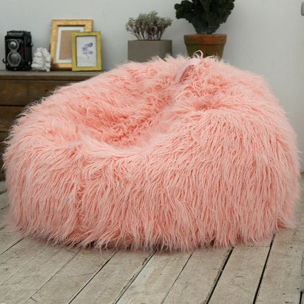 Bean Bag Sofa Chair for Home - Fur Cover, 85x110cm, No Filling, view 2
