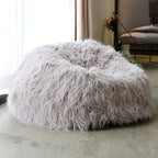 Bean Bag Sofa Chair for Home - Fur Cover, 85x110cm, No Filling, view 3