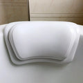 Non-Slip Bath Cushion with Silicone Foam and Waterproof PU Cover - White