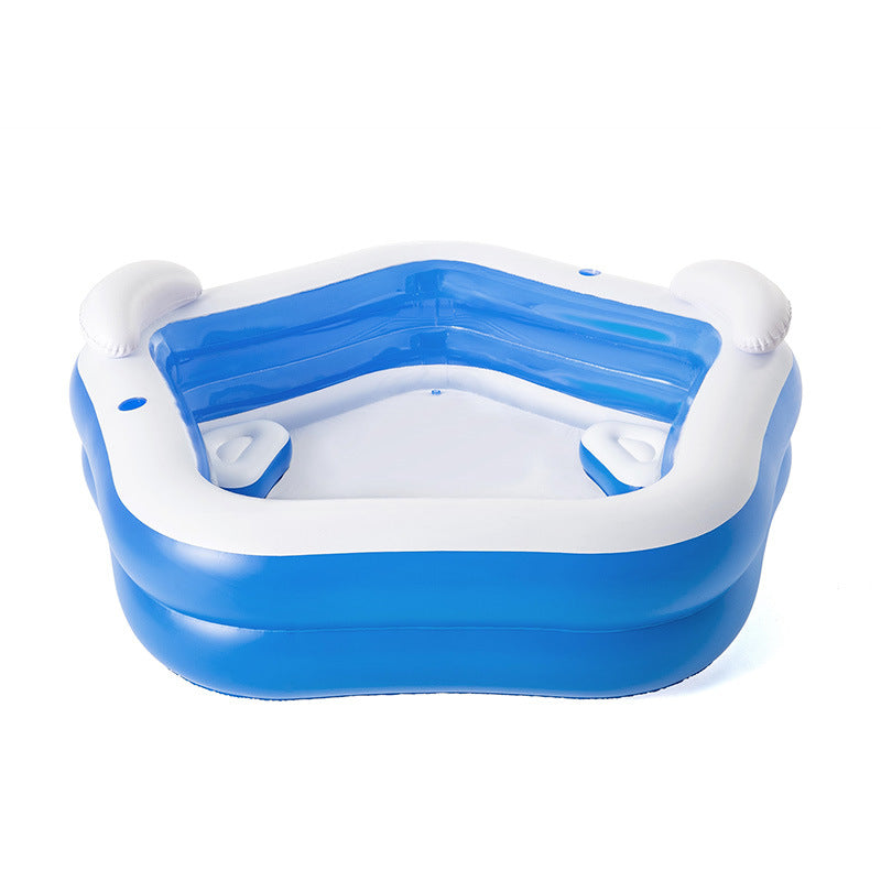 Ladies Inflatable Relaxation Bathtub - Ergonomic Support, Indoor Outdoor Use, view 4