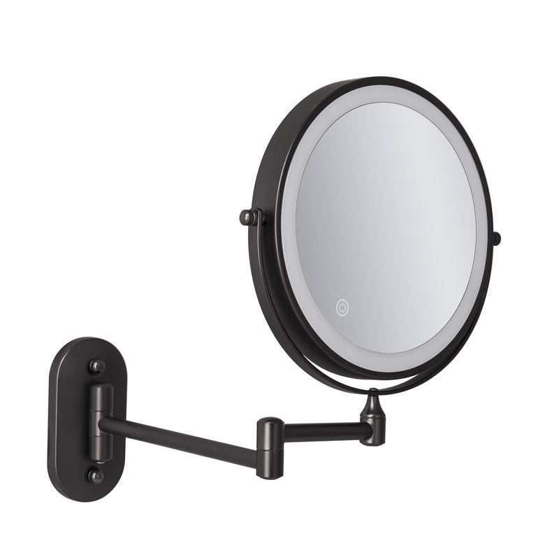 Rechargeable Wall-Mounted Shaving Mirror for Bathroom - 1X/10X, LED, Type-C, view 14