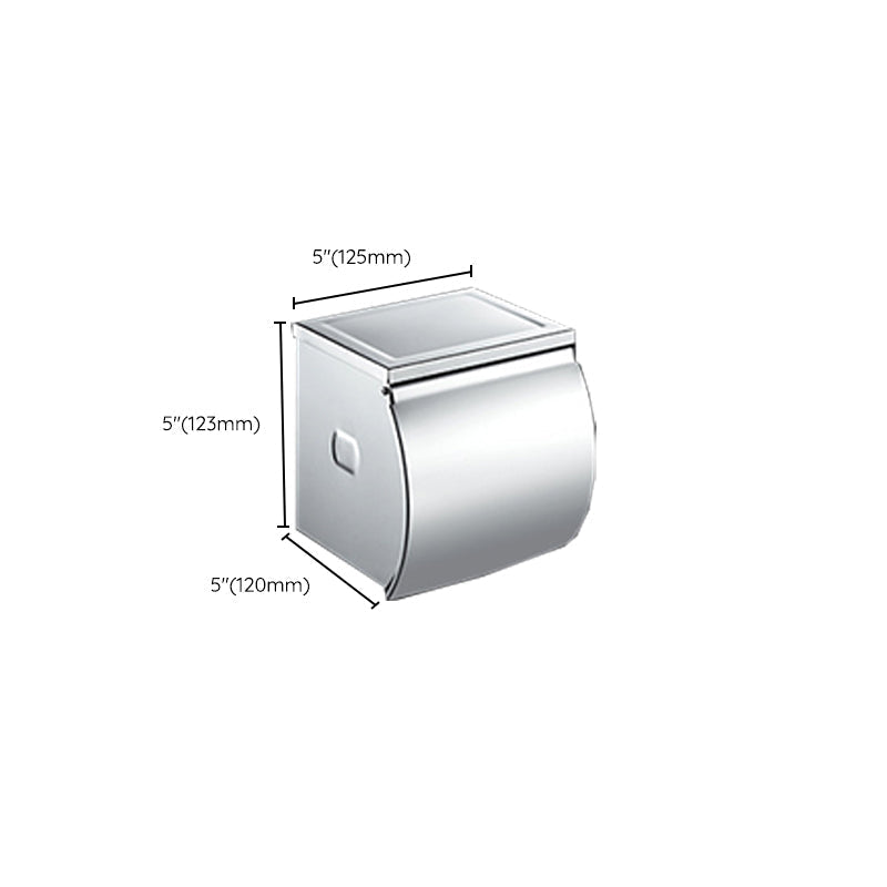 Chrome Bathroom Hardware Set Stainless Steel - Towel Rail, Hooks, Shelf, view 54