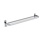 Chrome Bathroom Hardware Set Stainless Steel - Towel Rail, Hooks, Shelf, view 59