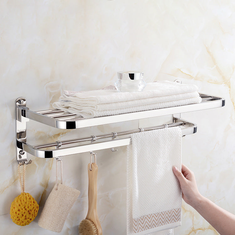 Contemporary Bathroom Accessory Set - Chrome-Plated Stainless Steel, view 10
