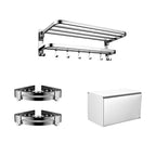 Contemporary Bathroom Accessory Set - Chrome-Plated Stainless Steel, view 24
