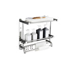 Contemporary Bathroom Accessory Set - Chrome-Plated Stainless Steel, view 30
