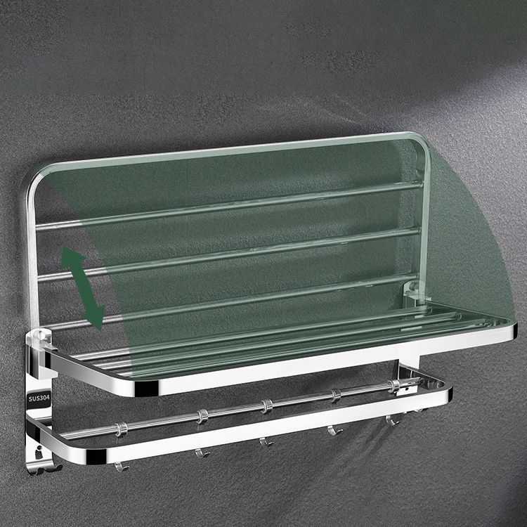 Contemporary Bathroom Accessory Set - Chrome-Plated Stainless Steel, view 33