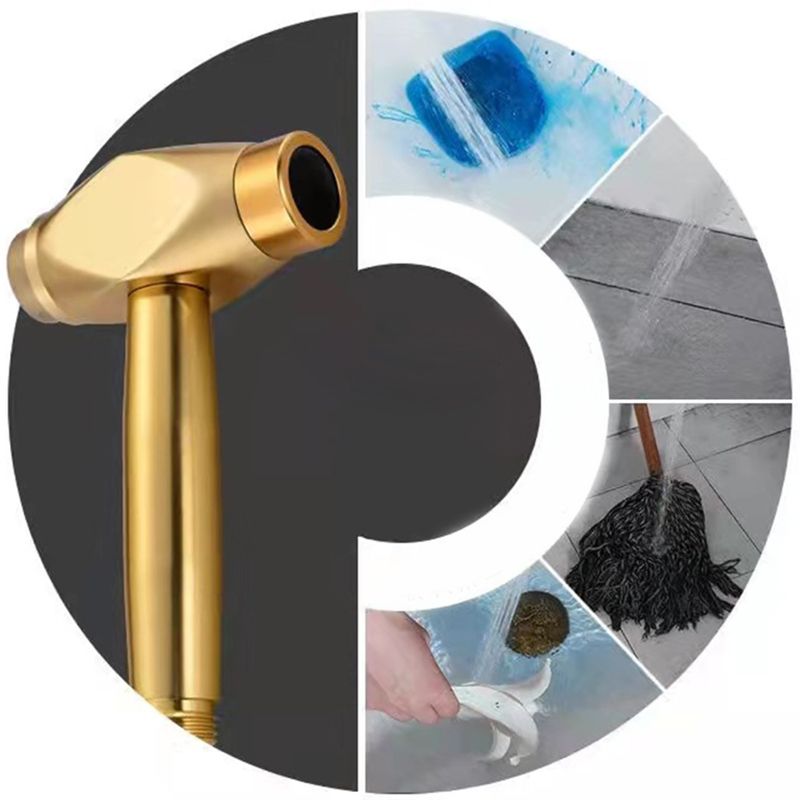Modern Adjustable Swivel Shower Head for Bathroom - Dual Spray, Metal, view 13