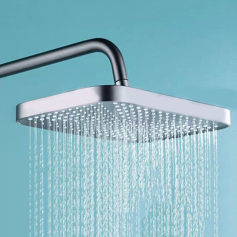 Modern Adjustable Swivel Shower Head for Bathroom - Dual Spray, Metal, view 18