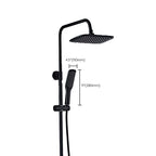 Modern Adjustable Swivel Shower Head for Bathroom - Dual Spray, Metal, view 19