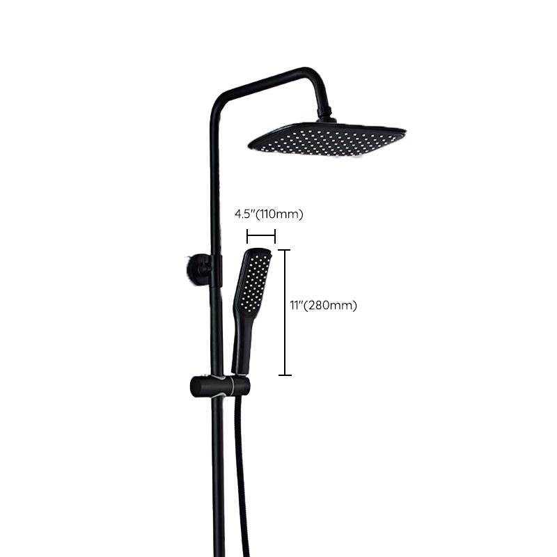 Modern Adjustable Swivel Shower Head for Bathroom - Dual Spray, Metal, view 19