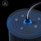 Modern Adjustable Swivel Shower Head for Bathroom - Dual Spray, Metal, view 2