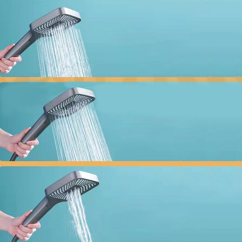 Modern Adjustable Swivel Shower Head for Bathroom - Dual Spray, Metal, view 31