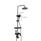 Modern Adjustable Swivel Shower Head for Bathroom - Dual Spray, Metal, view 33