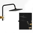 Modern Adjustable Swivel Shower Head for Bathroom - Dual Spray, Metal, view 4