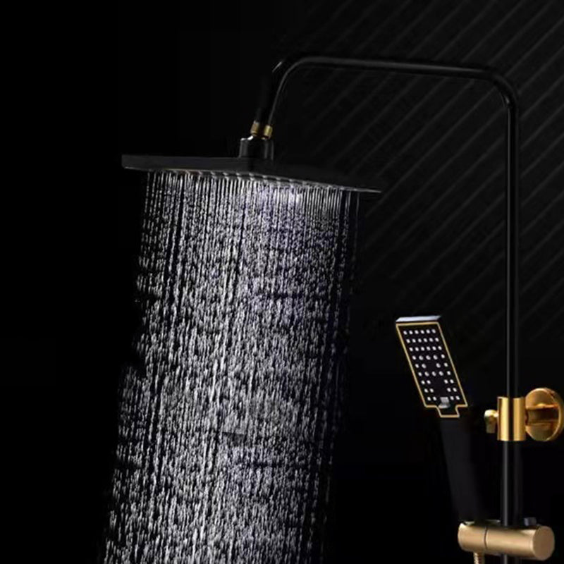 Modern Adjustable Swivel Shower Head for Bathroom - Dual Spray, Metal, view 42