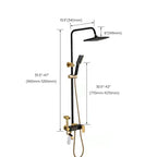 Modern Adjustable Swivel Shower Head for Bathroom - Dual Spray, Metal, view 57