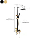 Modern Adjustable Swivel Shower Head for Bathroom - Dual Spray, Metal, view 6
