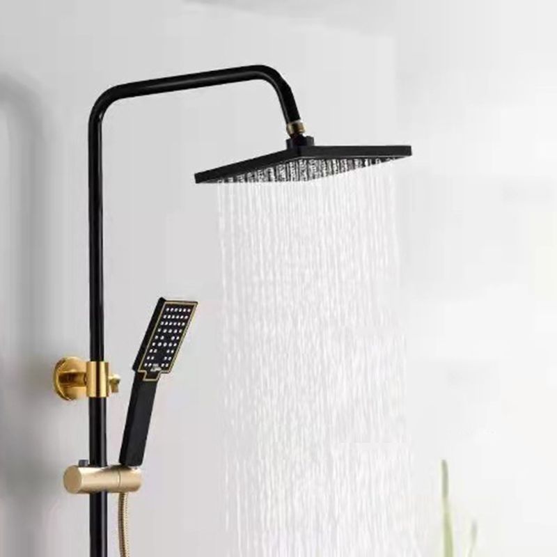 Modern Adjustable Swivel Shower Head for Bathroom - Dual Spray, Metal, view 65