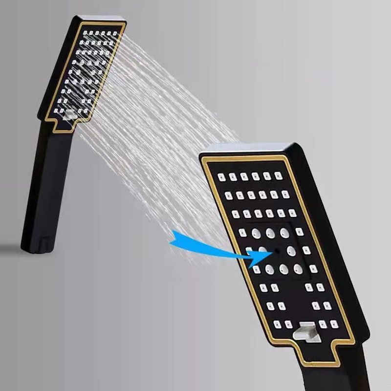 Modern Adjustable Swivel Shower Head for Bathroom - Dual Spray, Metal, view 7