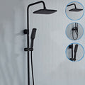 Modern Adjustable Swivel Shower Head for Bathroom - Dual Spray, Metal