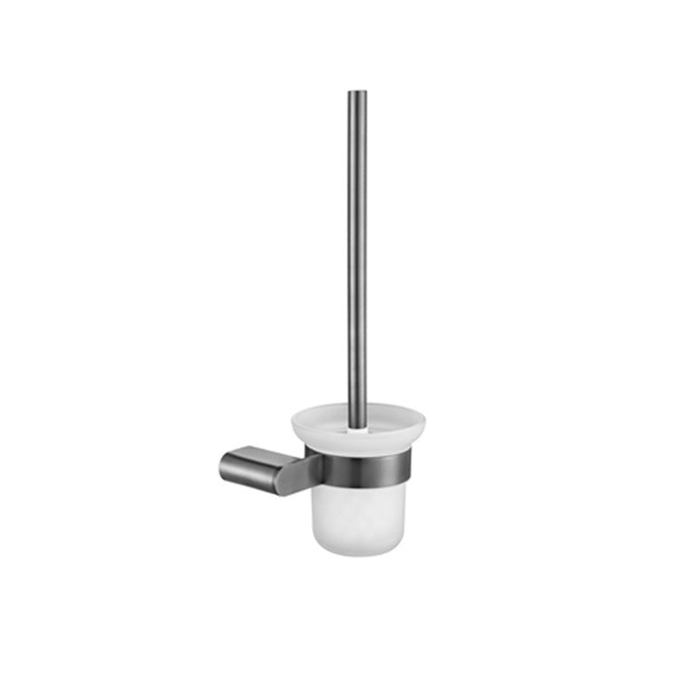 5-Piece Modern Bathroom Accessory Set Stainless Steel - Towel Rail, Robe Hooks, view 29