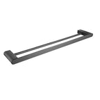 5-Piece Modern Bathroom Accessory Set Stainless Steel - Towel Rail, Robe Hooks, view 36