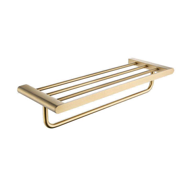 5-Piece Modern Bathroom Accessory Set Stainless Steel - Towel Rail, Robe Hooks, view 39