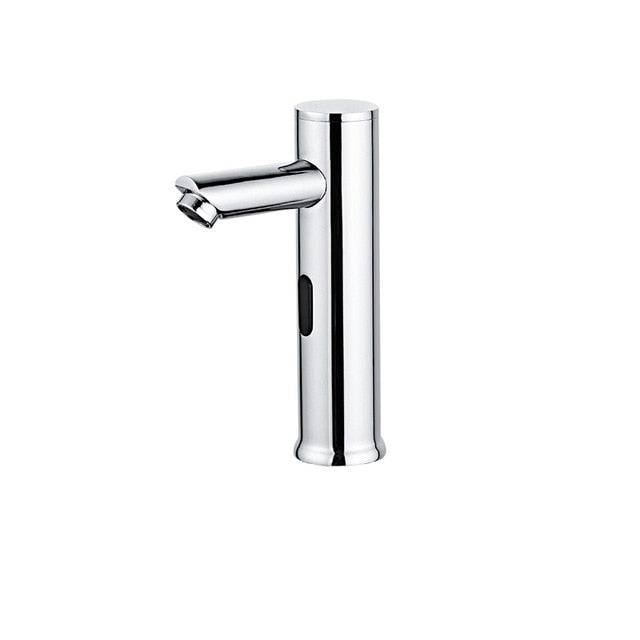 Automatic Infrared Sensor Tap for Kitchen or Bathroom - Brass Chrome Finish, view 15