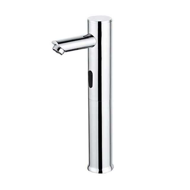 Automatic Infrared Sensor Tap for Kitchen or Bathroom - Brass Chrome Finish, view 16