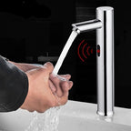 Automatic Infrared Sensor Tap for Kitchen or Bathroom - Brass Chrome Finish, view 7