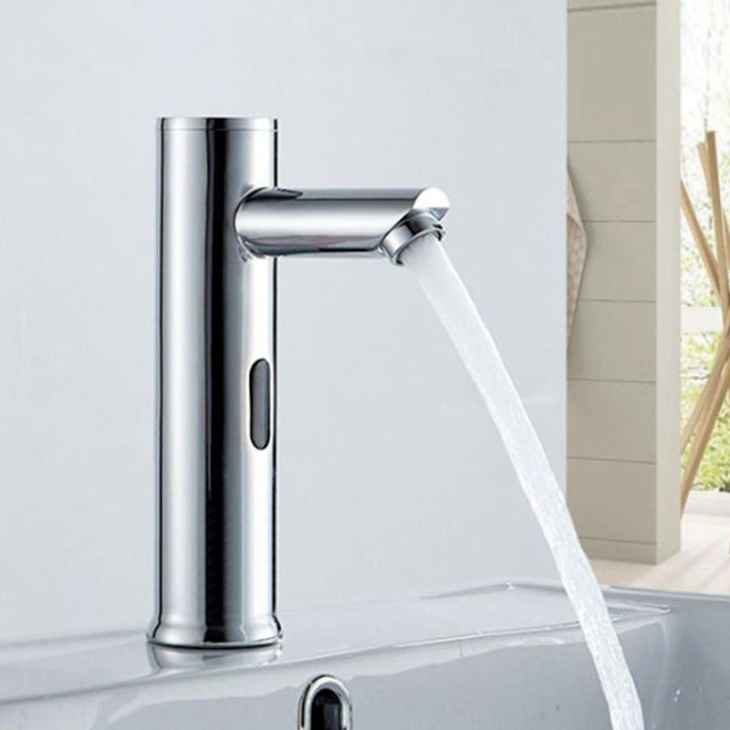 Automatic Infrared Sensor Tap for Kitchen or Bathroom - Brass Chrome Finish, view 9