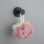 Bathroom Towel Holder Utility Shower Hooks - Stainless Steel, Black or Silver, view 10