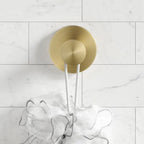 Bathroom Towel Holder Utility Shower Hooks - Stainless Steel, Black or Silver, view 7