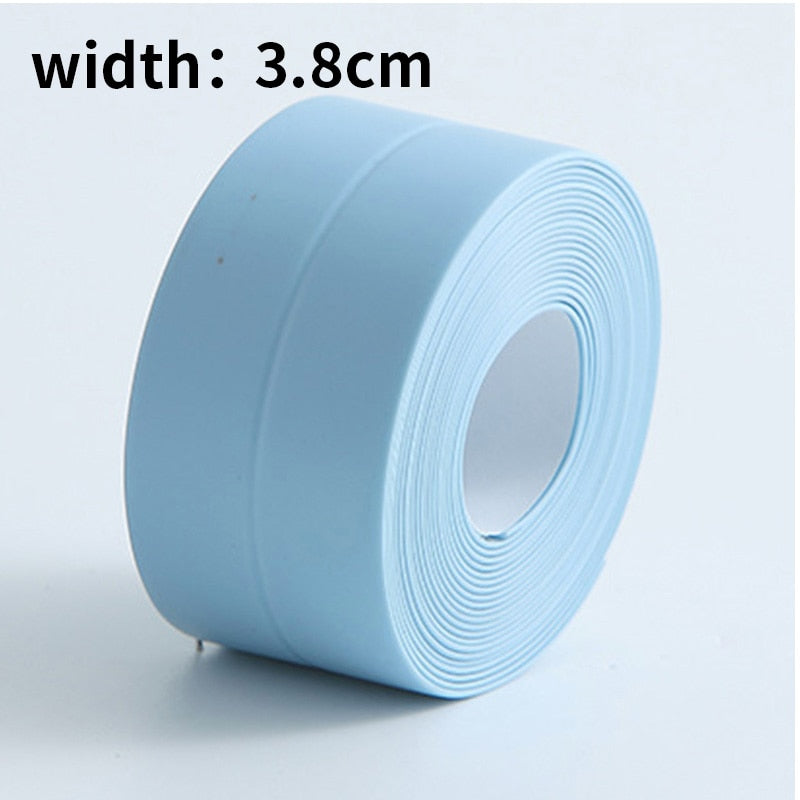 Self-Adhesive Waterproof Bath Sealing Strip - PVC, 3m Length, view 19
