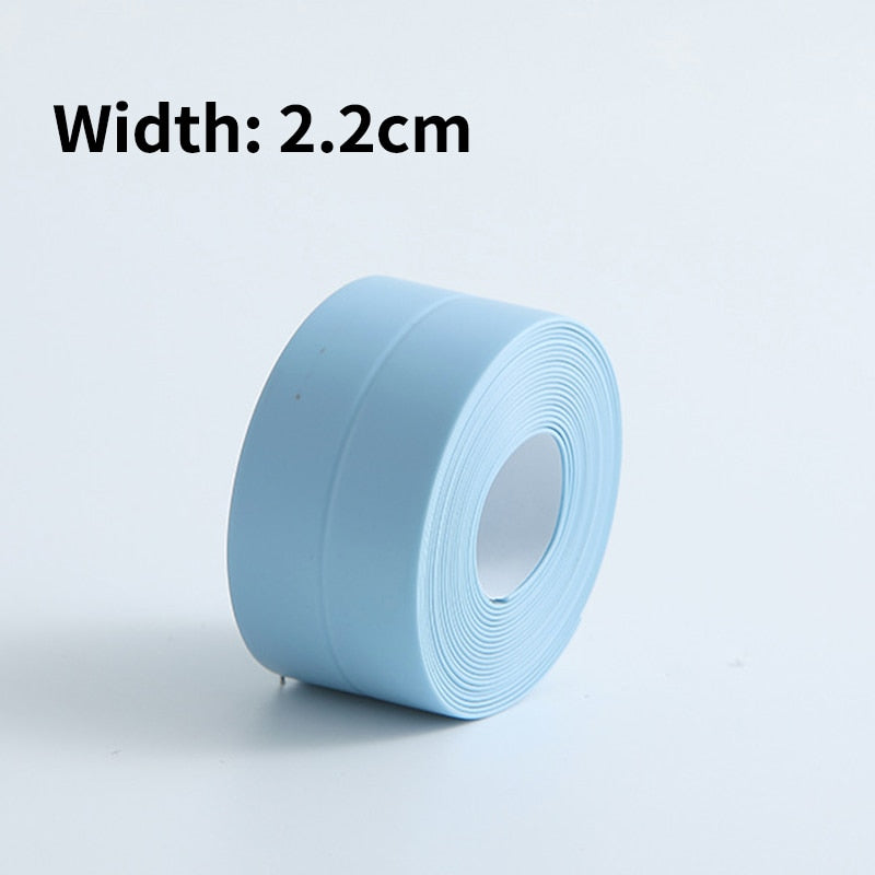 Self-Adhesive Waterproof Bath Sealing Strip - PVC, 3m Length, view 7