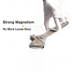 Magnetic Door Closer for Cabinets and Drawers - Stainless Steel, No Drilling, view 3