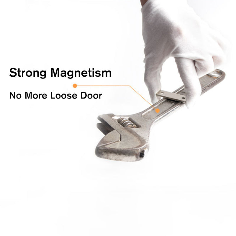 Magnetic Door Closer for Cabinets and Drawers - Stainless Steel, No Drilling, view 3