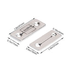 Magnetic Door Closer for Cabinets and Drawers - Stainless Steel, No Drilling, view 7