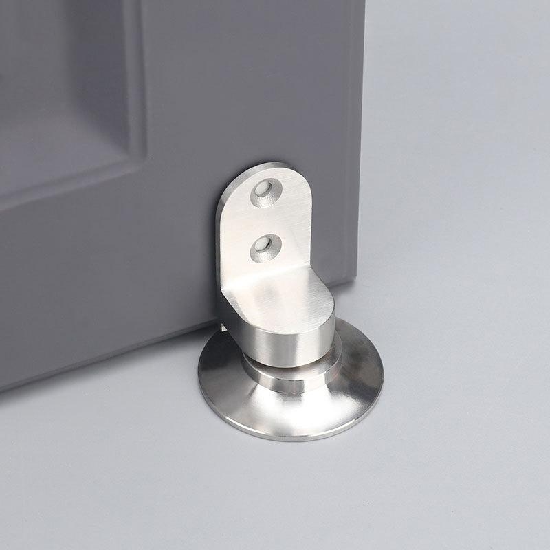 Magnetic Door Stopper - 304 Stainless Steel, 8-10 mm Gap, Floor Mounted, view 2