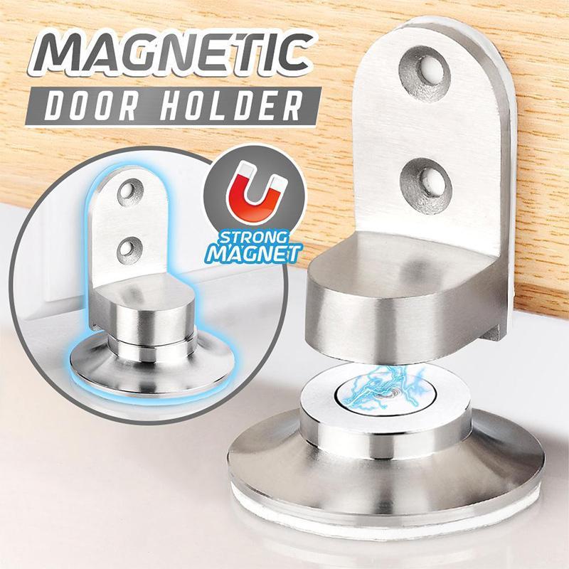 Magnetic Door Stopper - 304 Stainless Steel, 8-10 mm Gap, Floor Mounted, view 3