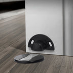 Stainless Steel Invisible Magnetic Door Stopper - Floor-Mounted, Polished Finish, view 7