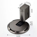 Mechanical Floor Door Stopper - Zinc Alloy, Adjustable up to 2 cm, view 6