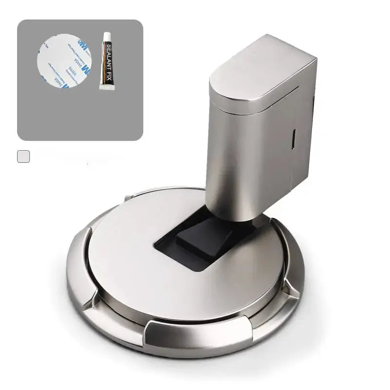 Mechanical Floor Door Stopper - Zinc Alloy, Fits Gaps up to 2 cm, view 4