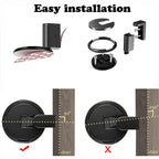 Mechanical Floor Door Stopper - Zinc Alloy, Fits Gaps up to 2 cm, view 5
