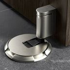 Mechanical Floor Door Stopper - Zinc Alloy, Fits Gaps up to 2 cm
