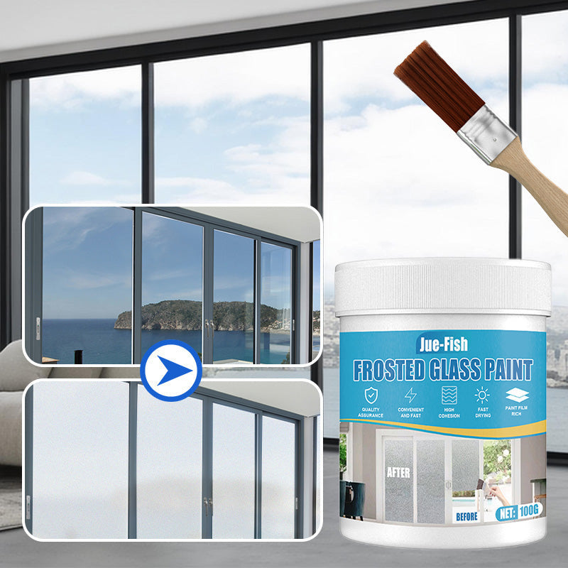 Frosted Glass Colour Paint - Matte Finish, 100g for Windows and Doors, view 2