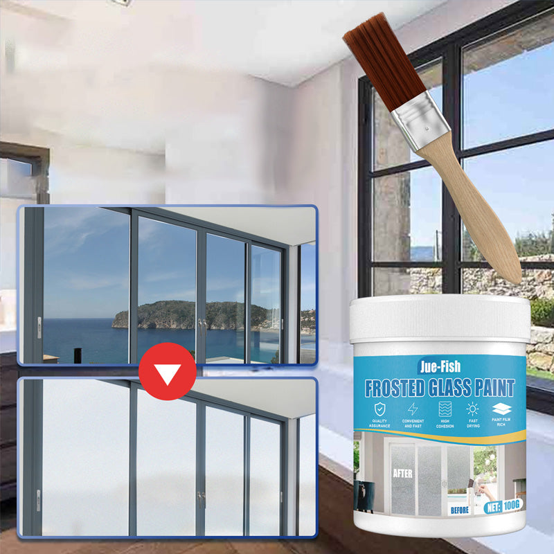 Frosted Glass Colour Paint - Matte Finish, 100g for Windows and Doors, view 9