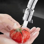 360° Faucet Attachment for Kitchen or Bathroom - 2 Spray Modes, Copper ABS, view 2
