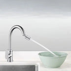 360° Faucet Attachment for Kitchen or Bathroom - 2 Spray Modes, Copper ABS, view 6